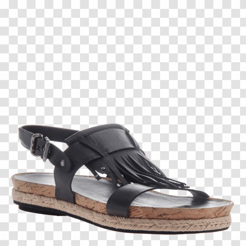Slide Sandal Shoe Leather Product - Sale Collection Transparent PNG