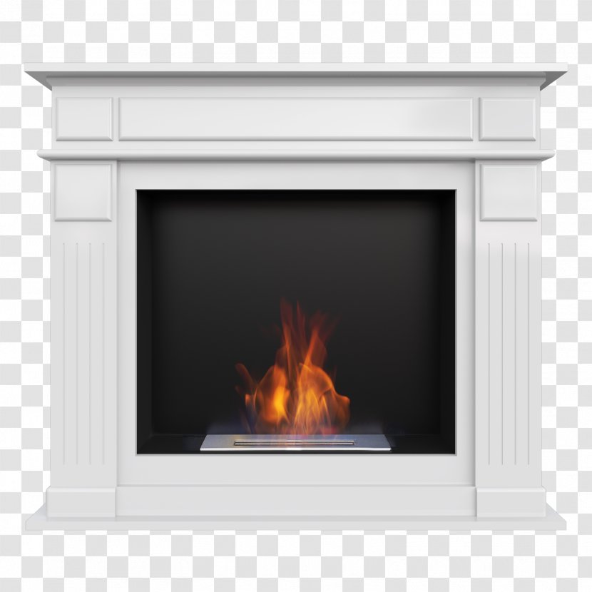 Electric Fireplace Ethanol Fuel Insert Wall - Decorative Arts - Fuego Chimenea Transparent PNG