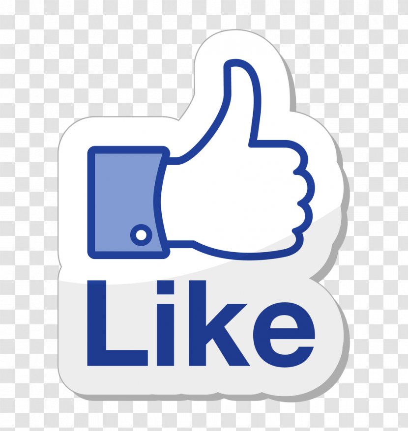 Social Media Marketing Like Button Facebook Network Advertising - Signage Transparent PNG
