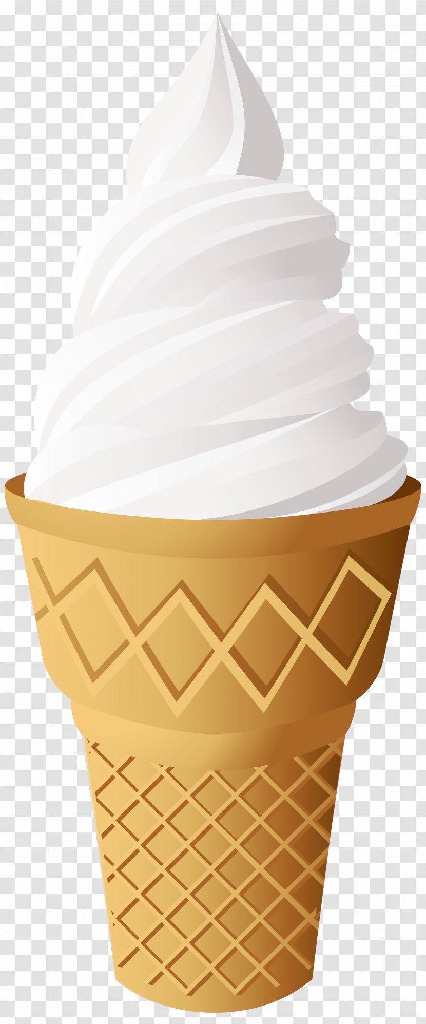 Ice Cream Cones Sundae Neapolitan - Cone Transparent PNG