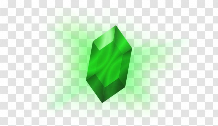 Green Emerald - Heart Transparent PNG