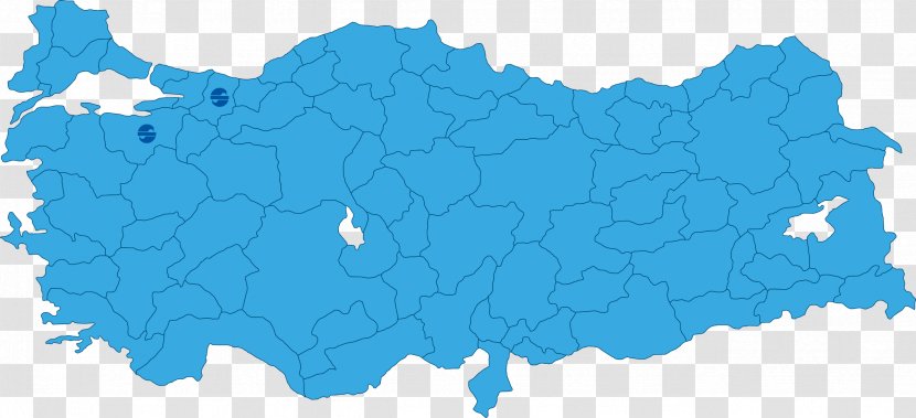 Turkey Vector Map Transparent PNG
