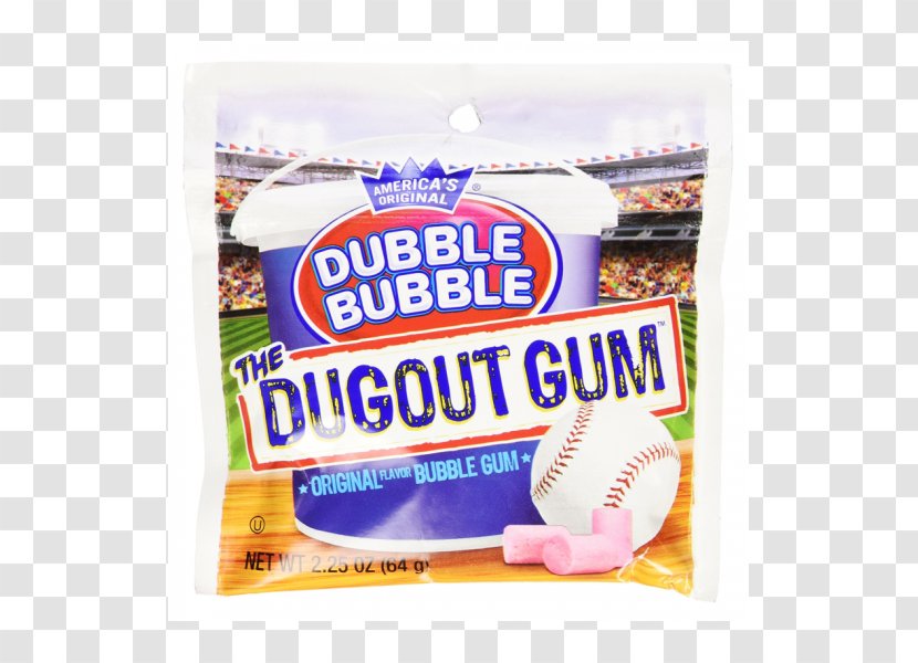 Chewing Gum Cotton Candy Flavor Bubble Dubble - Bazooka Transparent PNG