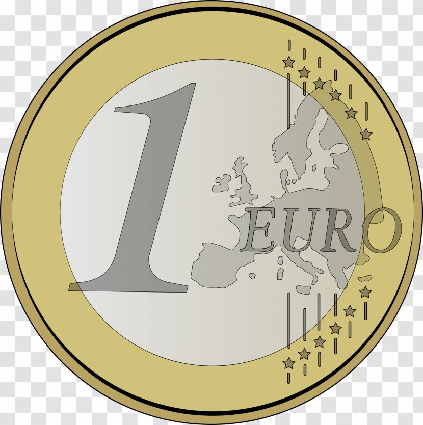 1 Euro Coin Coins - Photos Transparent PNG