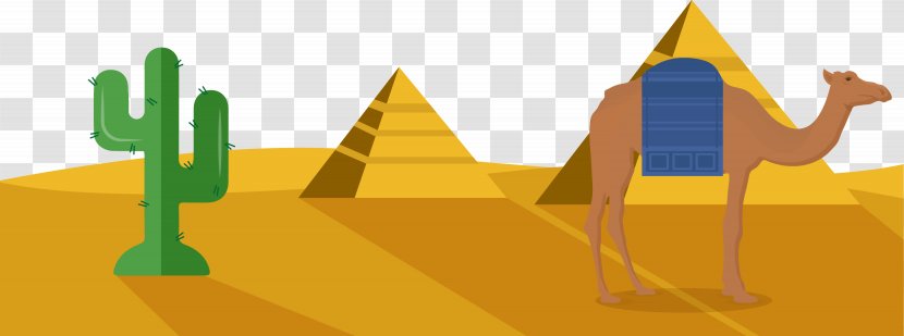 Egyptian Pyramids Cartoon Drawing - Artworks - Pyramid Transparent PNG