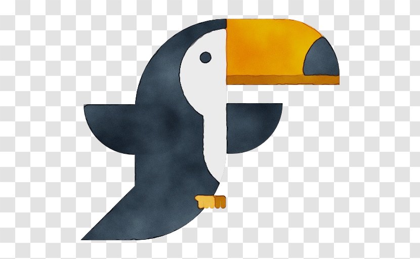 Watercolor Animal - Toco Toucan - Beak Cap Transparent PNG