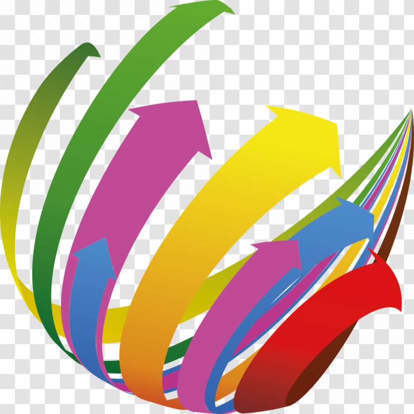 Paper Clip Color Art - Yellow - 3d Computer Graphics Transparent PNG