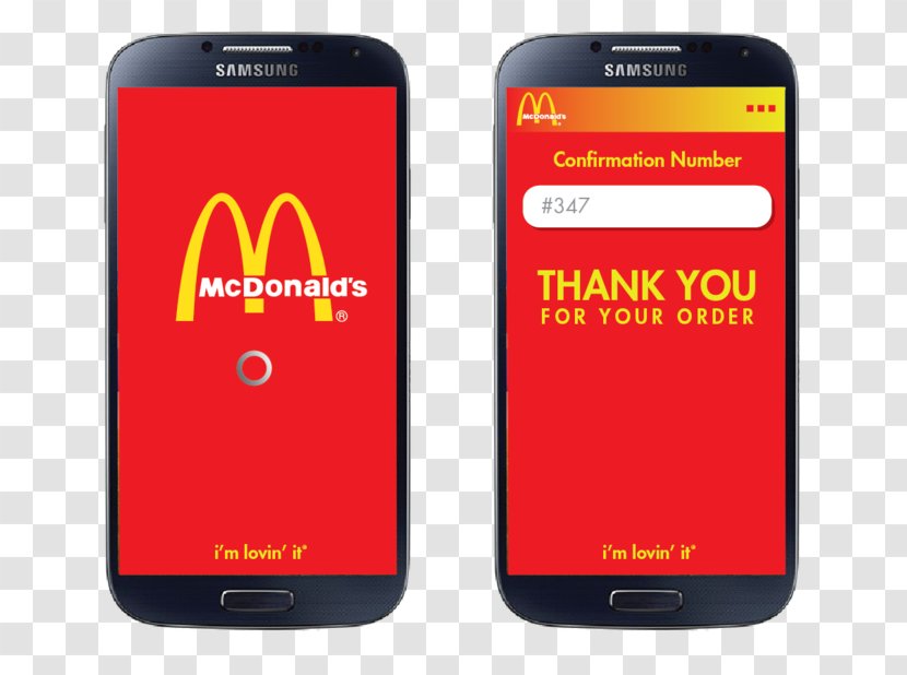 Feature Phone Smartphone Fast Food McDonald's Mobile Accessories - Iphone - Taco Restaurant Menu Transparent PNG
