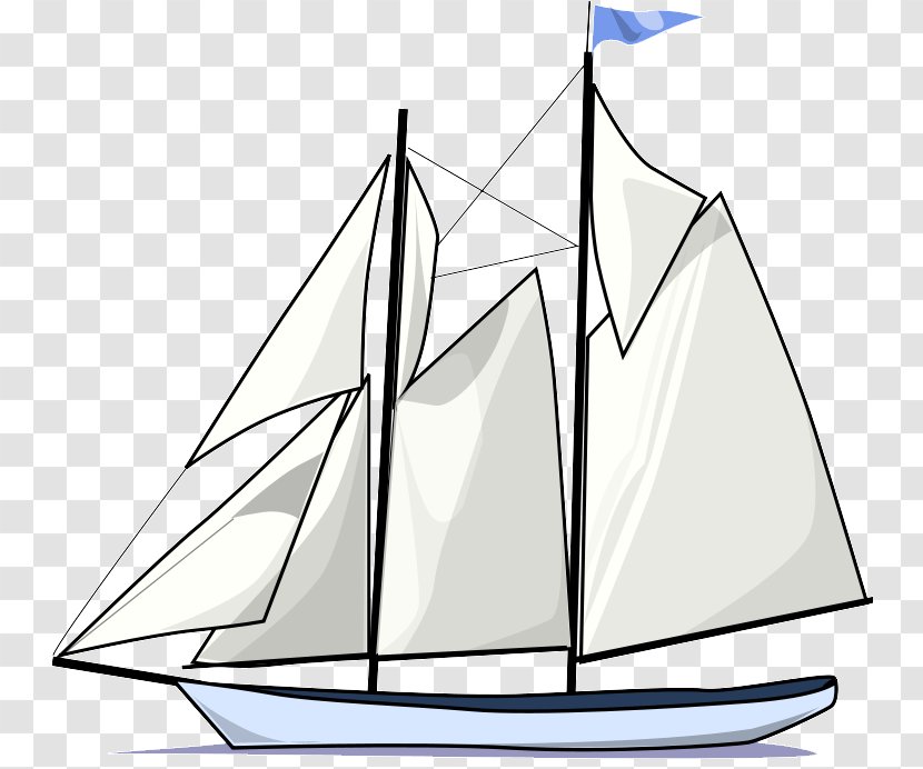 Sailboat Clip Art - Galeas - Sail Transparent PNG