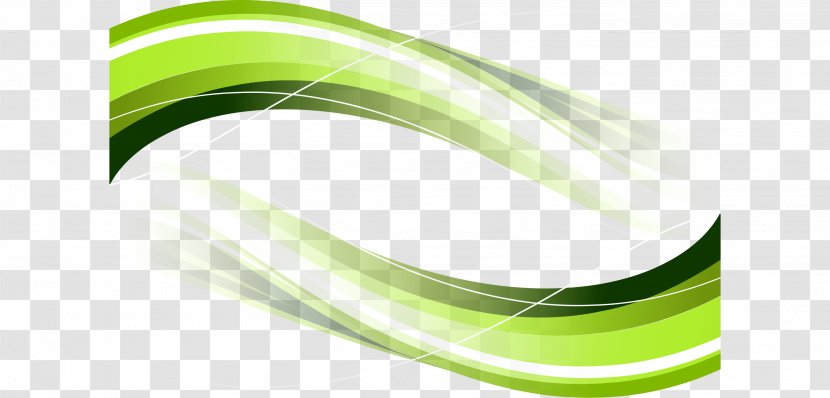 Green - Grass - Abstract Ripple Title Bar Transparent PNG
