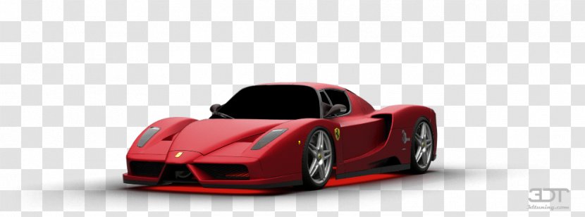 Supercar Automotive Design Performance Car Model - Enzo Ferrari Transparent PNG