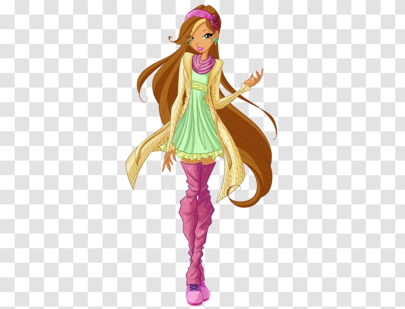 Flora Bloom Musa Tecna Aisha - Winx Club Season 5 - 1 Transparent PNG