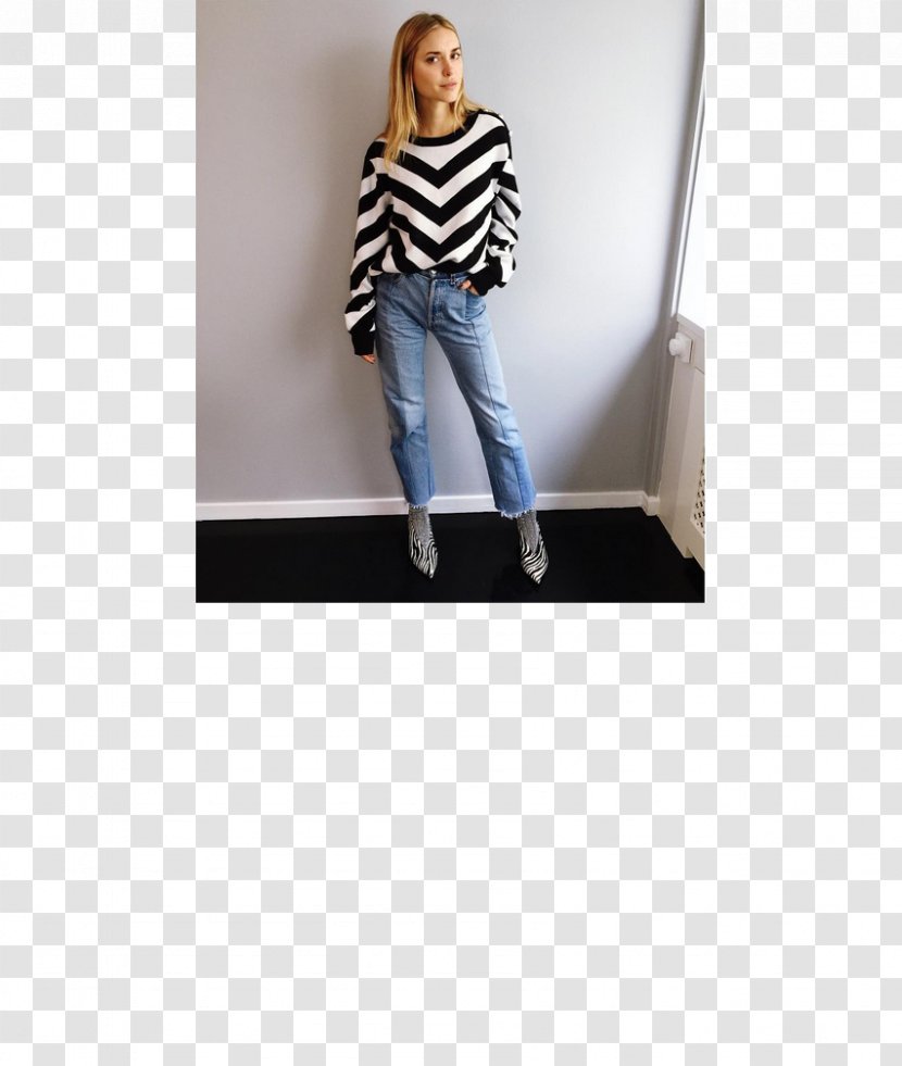 Jeans T-shirt Sweater H&M Fashion - Tshirt Transparent PNG
