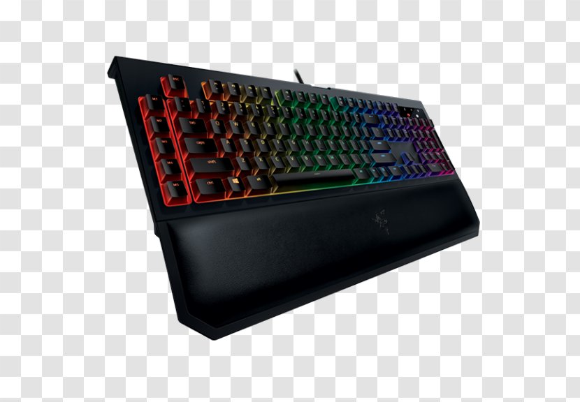 Computer Keyboard Razer BlackWidow Chroma V2 Inc. Electrical Switches - Backlight - Mouse Transparent PNG