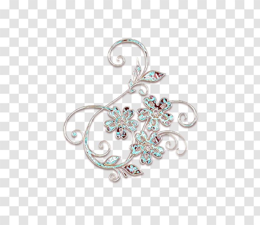 Body Jewelry Jewellery Aqua Silver Metal - Diamond Gemstone Transparent PNG