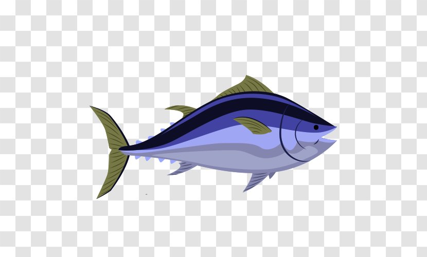 Fish Marine Biology Cartoon - Swordfish - Vector Transparent PNG