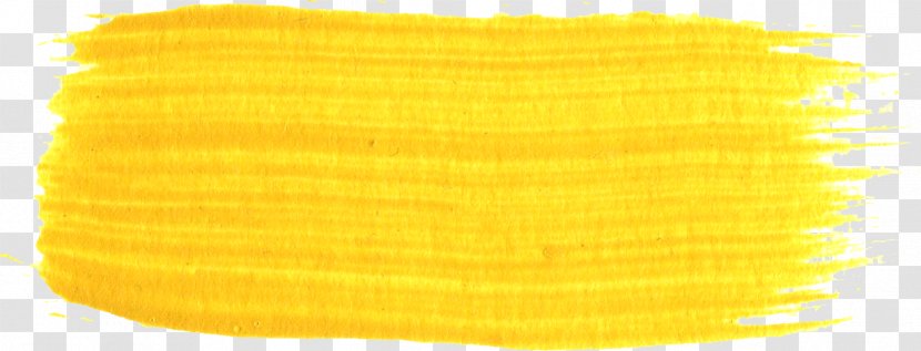 Yellow Paintbrush Watercolor Painting - Paint - Brushs Transparent PNG