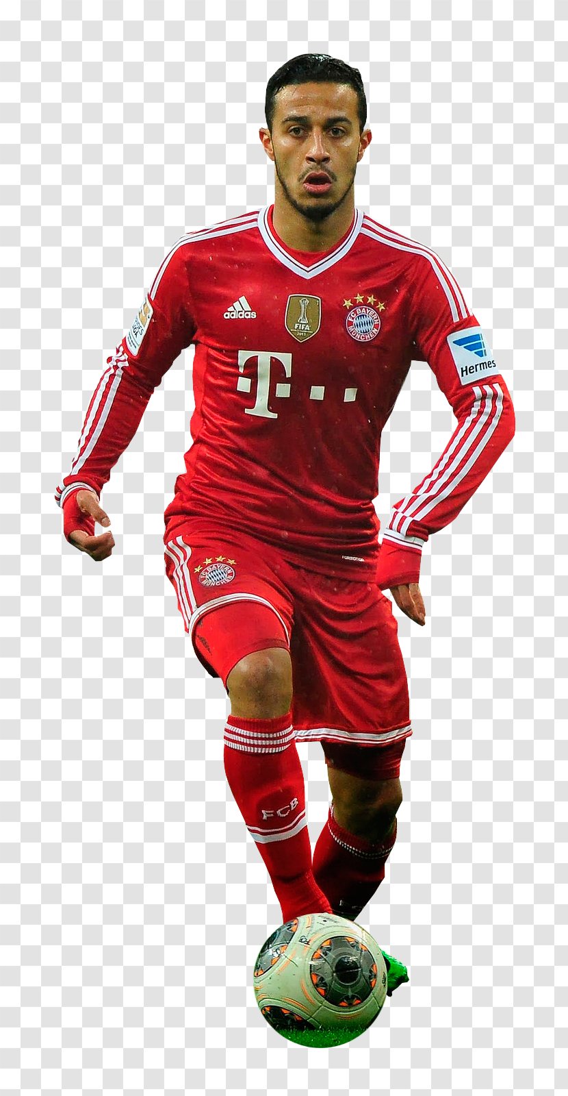 Thiago Alcántara FC Bayern Munich Jersey Football Player - Soccer Transparent PNG