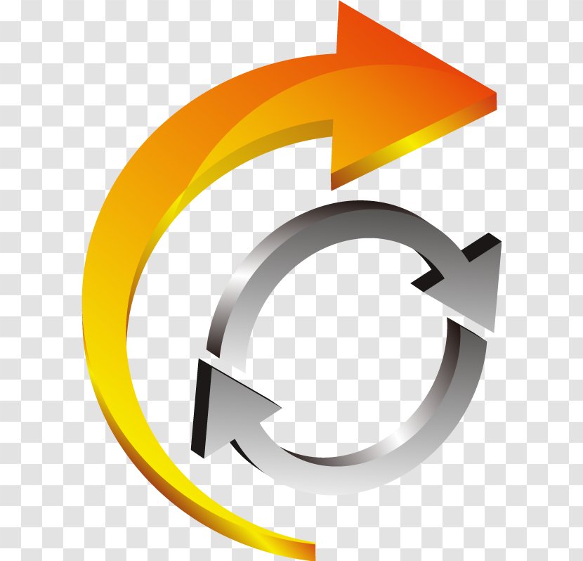 Arrow Circle Computer File - Logo - Vector Transparent PNG