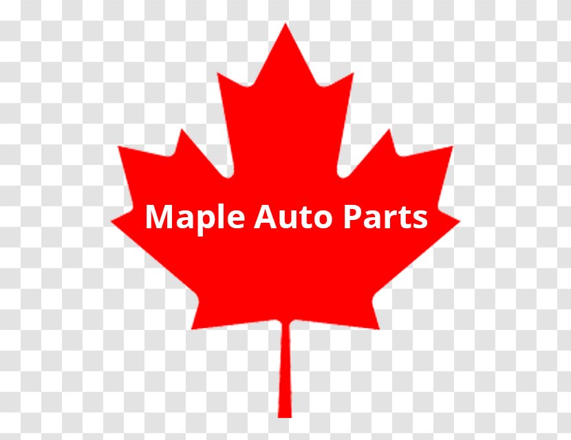 Flag Of Canada Maple Leaf - Auto Parts Transparent PNG