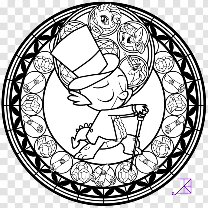 Creative Haven Winter Wonderland Coloring Book Line Art Black And White - Stained Glass Transparent PNG