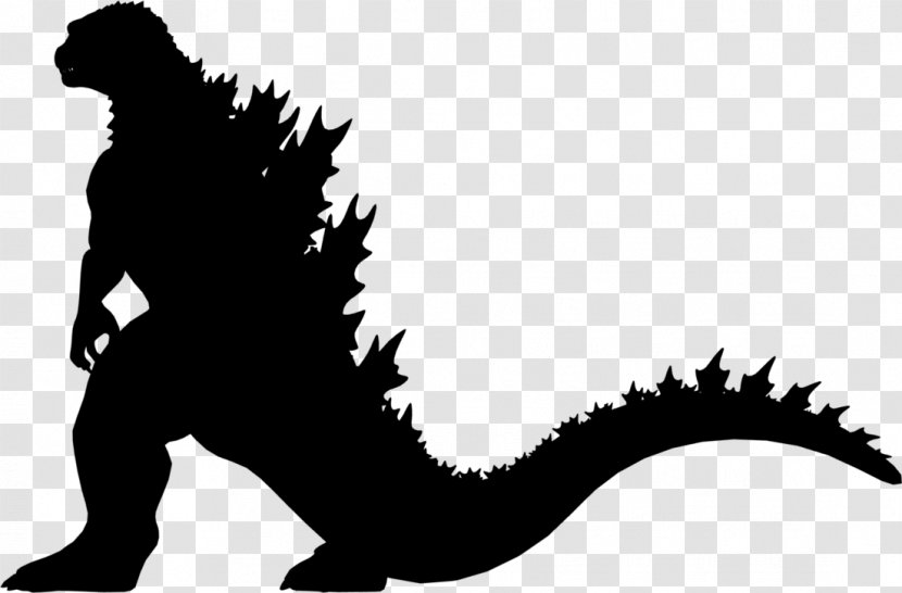 Tyrannosaurus Character Font Silhouette Fiction - Tail Transparent PNG