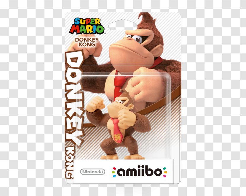 Donkey Kong Wii U Super Mario All-Stars Nintendo Entertainment System - Figurine - MARIO Transparent PNG
