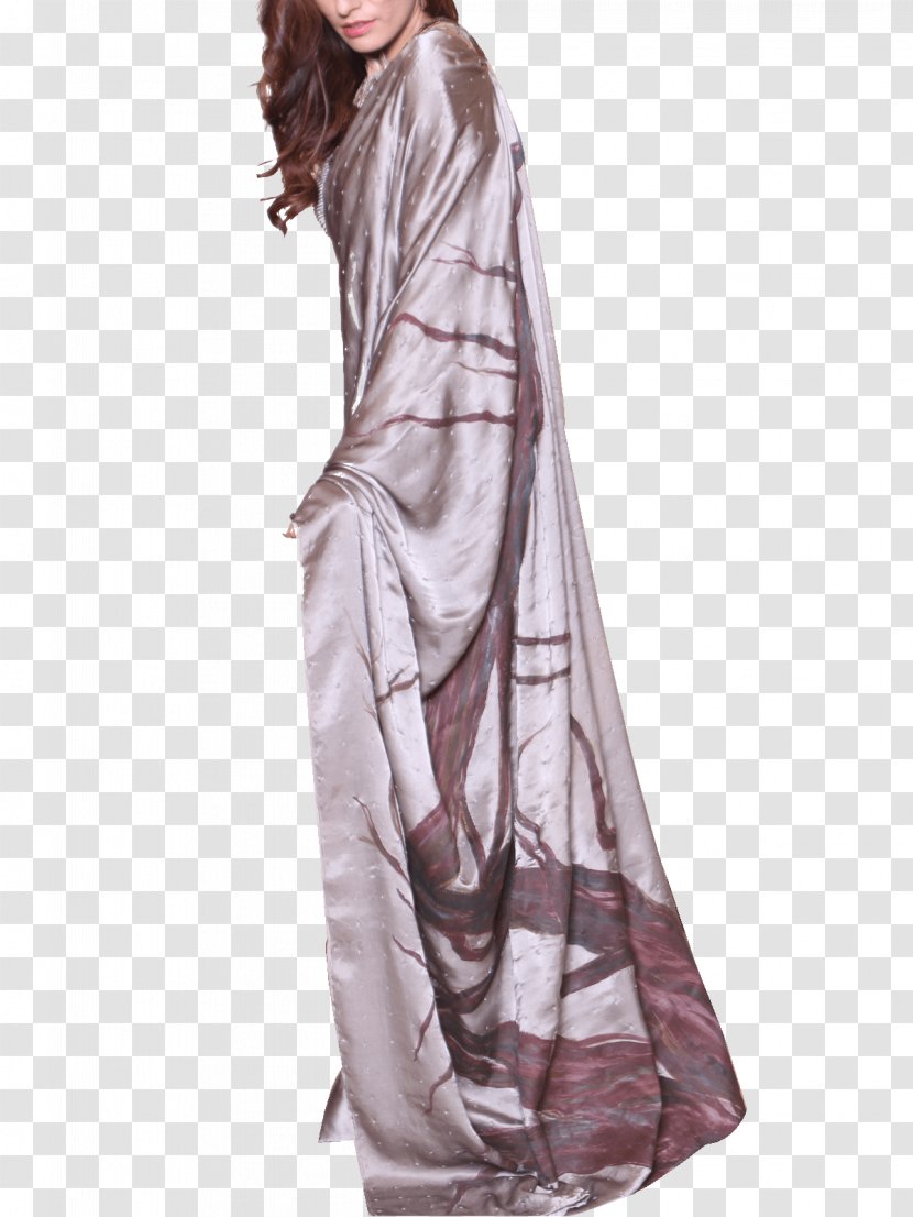 Silk Dress Blouse Neckline Sari - Embroidery Transparent PNG