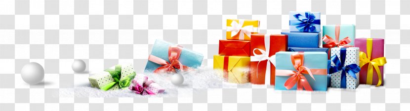 Gift Poster - Creative Design Colorful Boxes Transparent PNG
