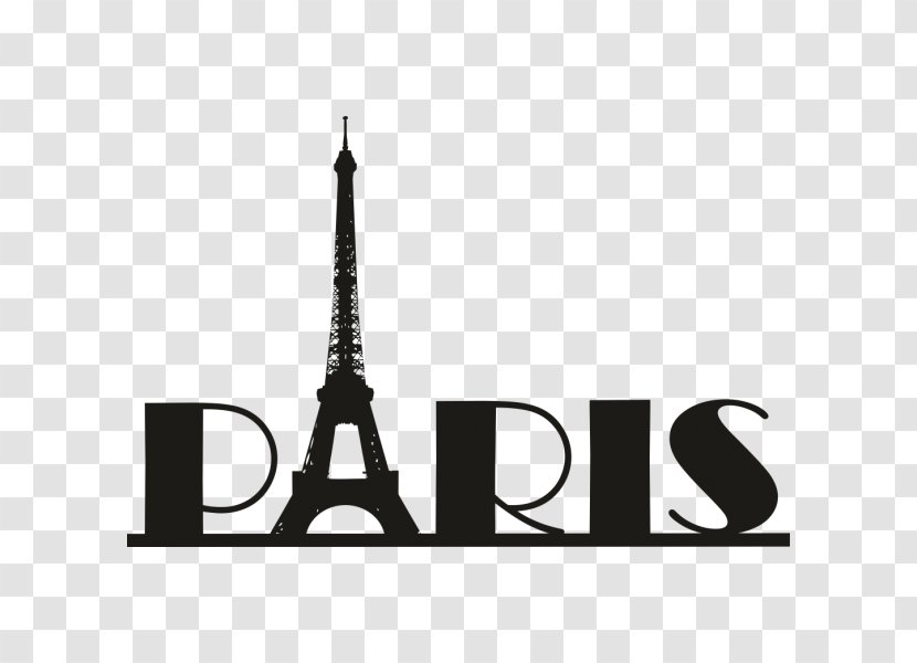 Eiffel Tower Wall Decal Transparent PNG