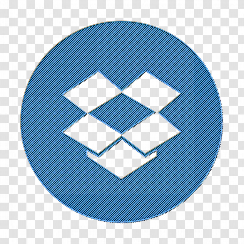 Circle Icon Dropbox Icon Transparent PNG