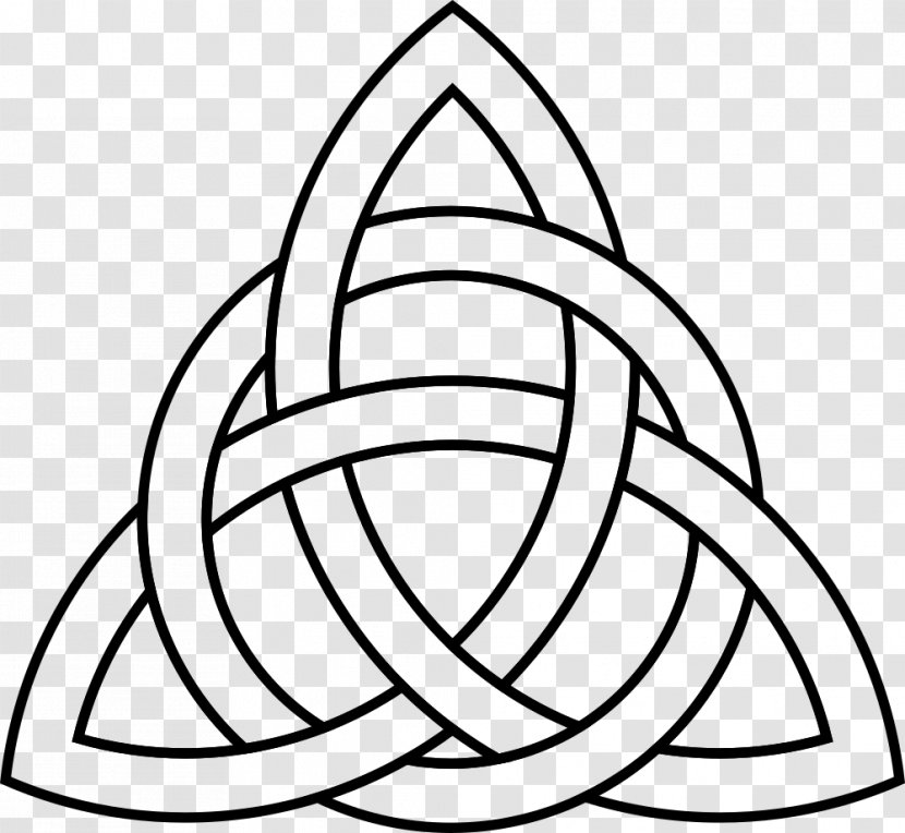 Celtic Knot Triquetra Celts Clip Art - Plant Transparent PNG
