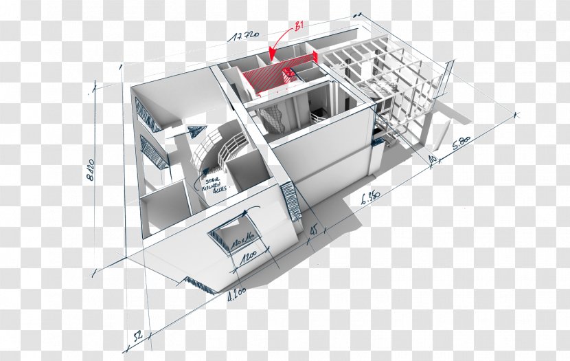 Architecture Interior Design Services Building - Architectural Plan Transparent PNG