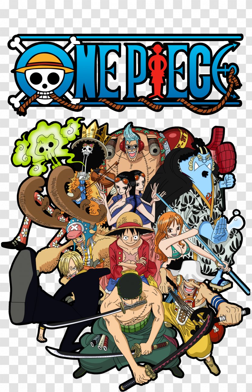 Monkey D. Luffy Tony Chopper Roronoa Zoro Nami Franky - Cartoon - One Piece Transparent PNG