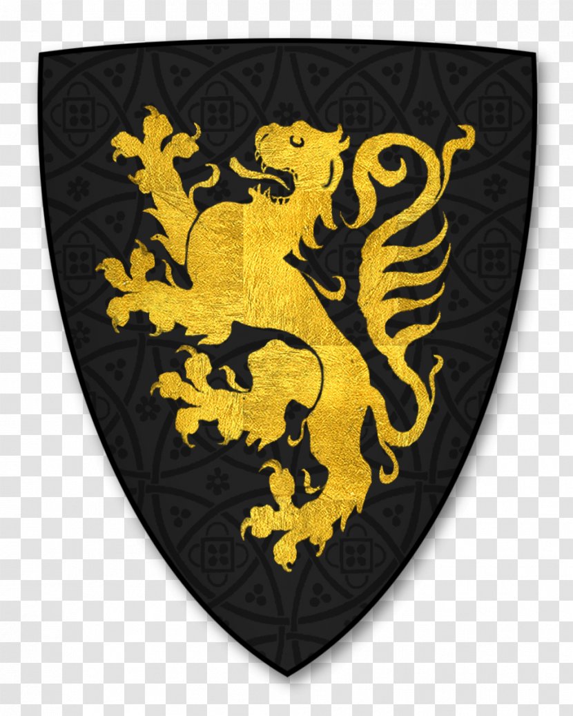 Coat Of Arms Crest Roll Worcestershire Napoleonic Wars - Knight Transparent PNG