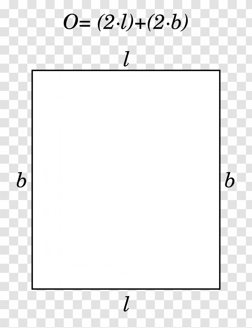 Area Perimeter Rectangle Circle - Angle Transparent PNG