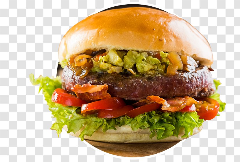 Cheeseburger Patty Buffalo Burger Breakfast Sandwich Fast Food - Restaurant - Black Transparent PNG