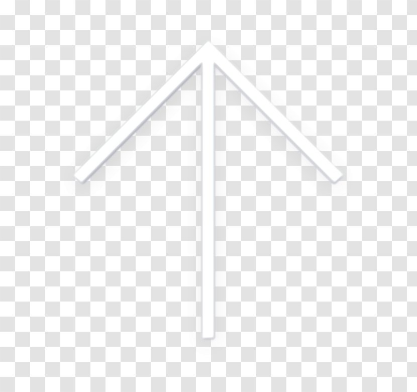 Arrow Icon Up - Triangle Transparent PNG