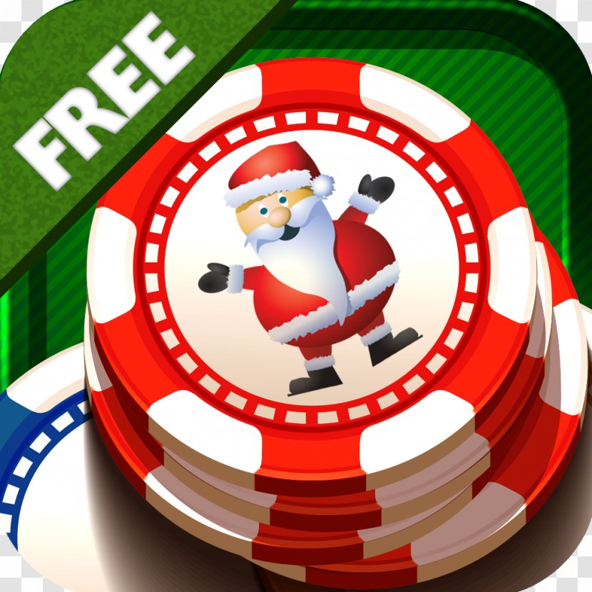 Santa Claus Christmas Ornament Gambling - Frame Transparent PNG