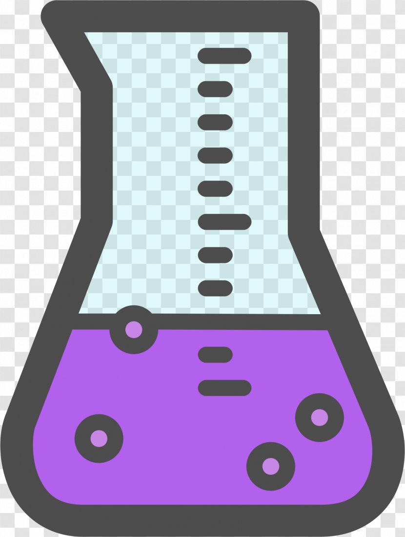 Beaker Clip Art Laboratory Flasks Science Chemistry - Test Tubes Transparent PNG