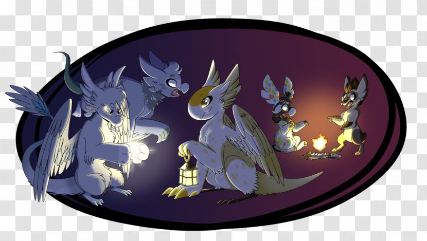 Legendary Creature Animated Cartoon - Mythical - Magic Lights Transparent PNG