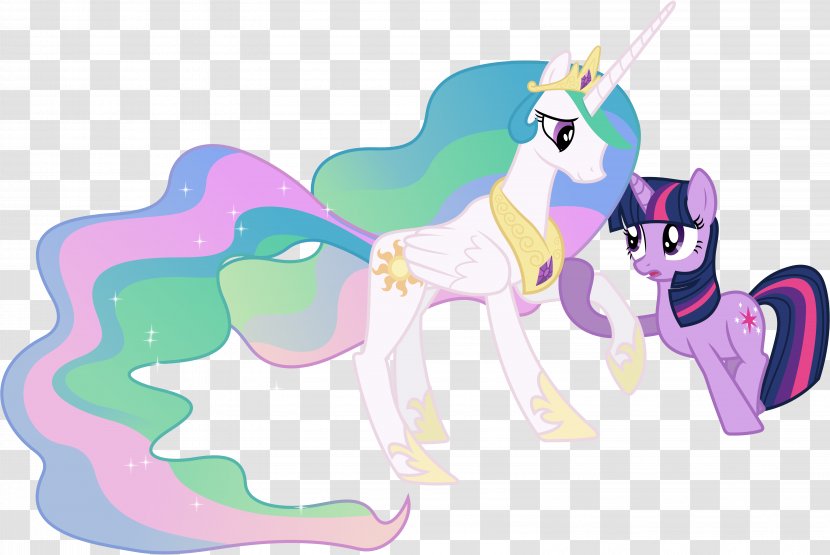 Twilight Sparkle Princess Celestia Luna Cadance - Horse Transparent PNG