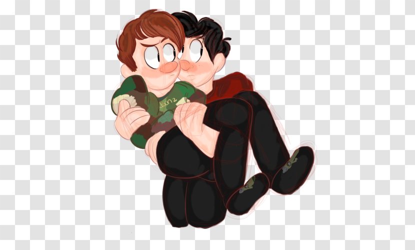 Finger Shoe Character Fiction Animated Cartoon - Flower - Dan And Phil Transparent PNG