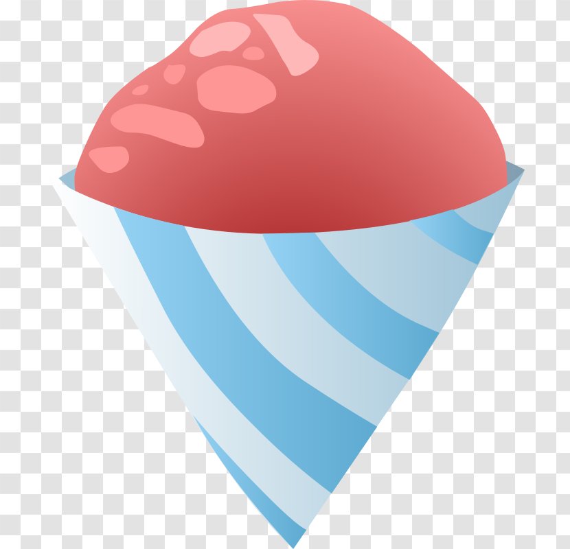 Snow Cone Ice Cream Cones Clip Art - Cap - Line Transparent PNG
