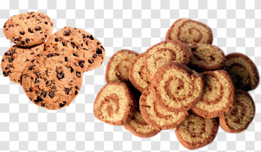 Chocolate Chip Cookie Bakery Bread Pastry - Two Kinds Of Cookies Transparent PNG
