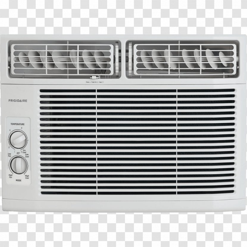 Window Air Conditioning Frigidaire British Thermal Unit Home Appliance - Conditioner Transparent PNG
