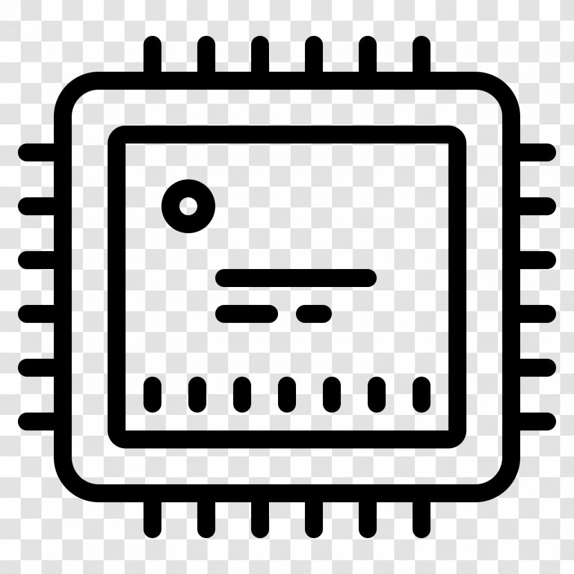 Central Processing Unit Integrated Circuits & Chips - Rectangle - Cpu Transparent PNG