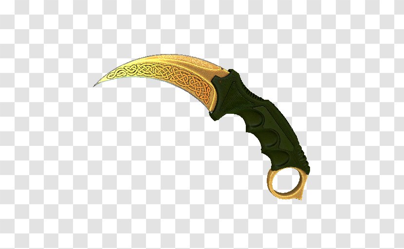 Counter-Strike: Global Offensive Knife Karambit M4 Carbine M9 Bayonet - Blade Transparent PNG