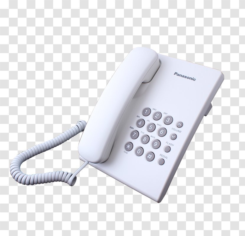 Cordless Telephone Home & Business Phones Landline Panasonic LCD - Kxtg1611 Transparent PNG
