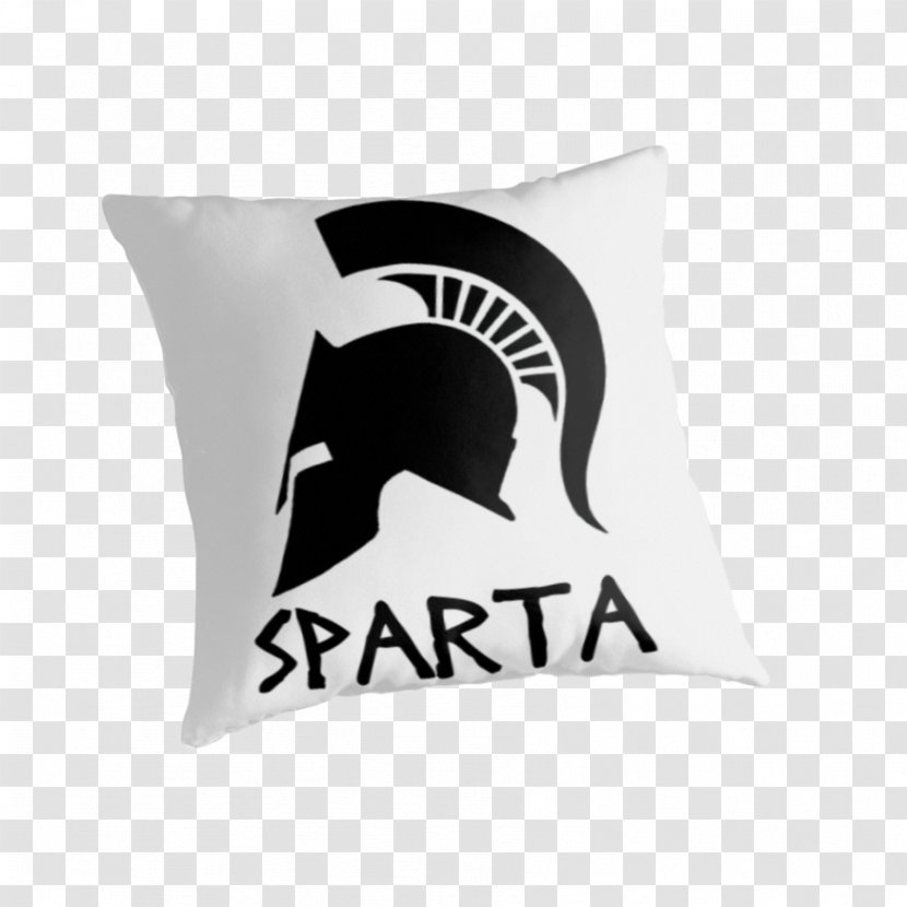 Cushion Throw Pillows Spartan Army - Head - Helmet Transparent PNG